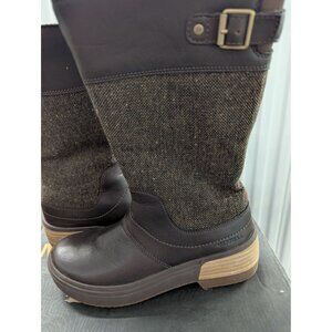 Merrell Haven Tall Buckle WP Boots Womens Bracken Wool/Polyester Upper Waterproo